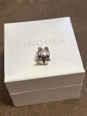 Pandora Silver Frog Charm